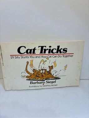 Vintage Cat Tricks 29 Silly stunts you and your cat can do together book